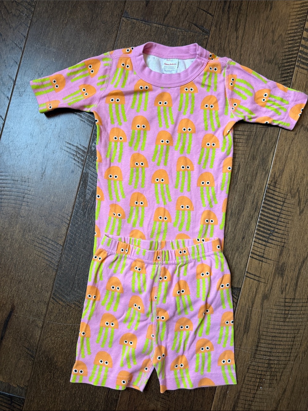 Hanna Andersson Short John’s Jellyfish Pajamas